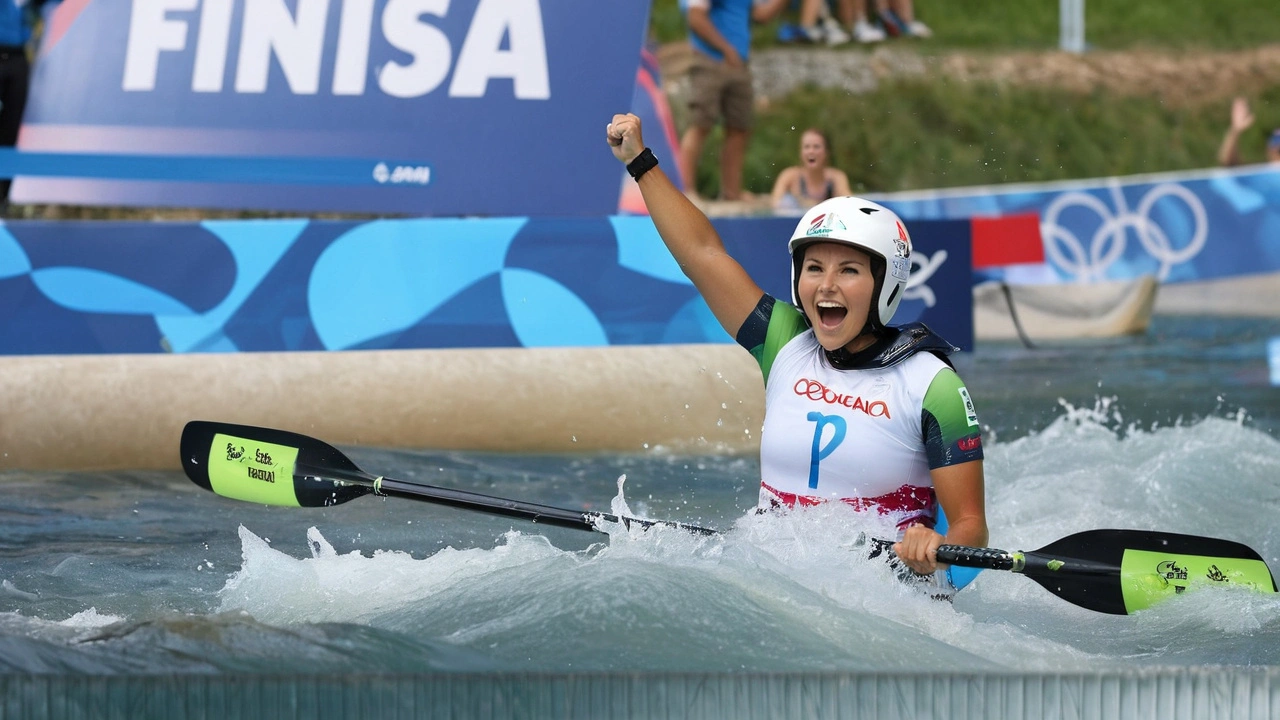 Ana Sátira se Classifica para a Final de Canoagem Slalom nas Olimpíadas com Quinto Melhor Tempo