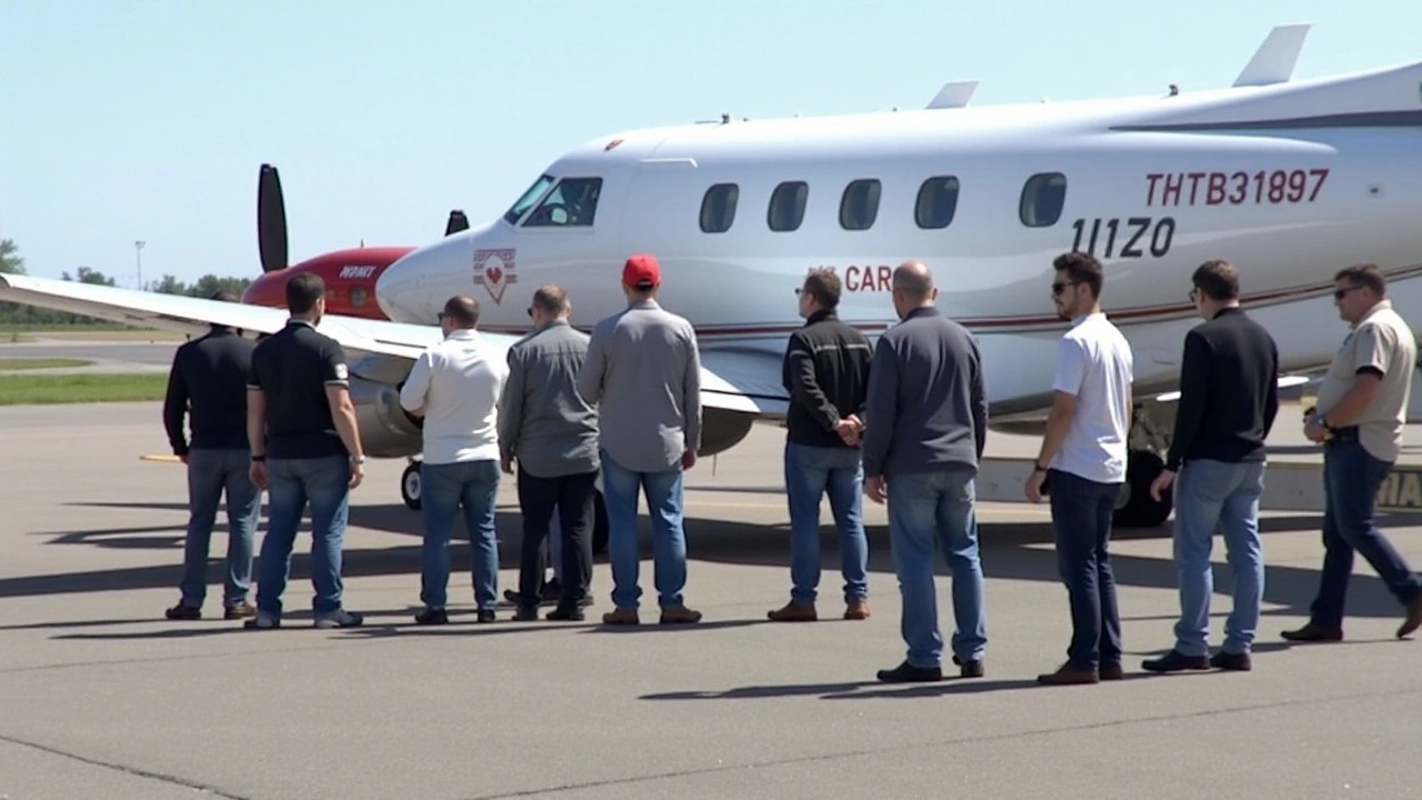 Trágico acidente de avião médico em Filadélfia causa incêndio e destruição